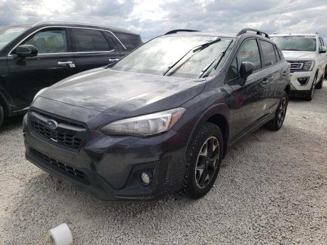 JF2GTADC0KH205906 - 2019 SUBARU CROSSTREK GRAY photo 2