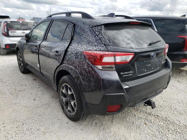 JF2GTADC0KH205906 - 2019 SUBARU CROSSTREK GRAY photo 3