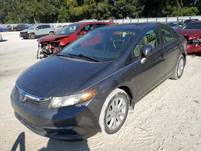 19XFB2F98CE023656 - 2012 HONDA CIVIC EXL 灰色 照片 2