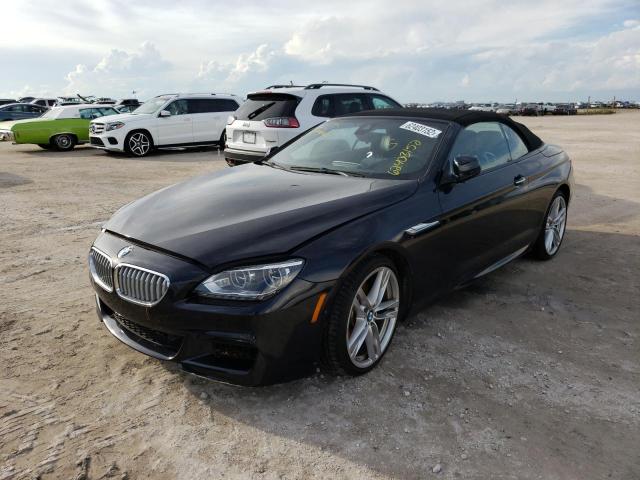 WBAYP1C55DDX00944 - 2013 BMW 650 XI BLACK photo 2