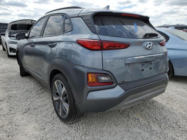 KM8K33A51LU460157 - 2020 HYUNDAI KONA LIMIT GRAY photo 3