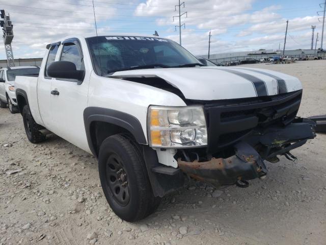 1GCEK19CX7Z549276 - 2007 CHEVROLET 1500 SILVE WHITE photo 1