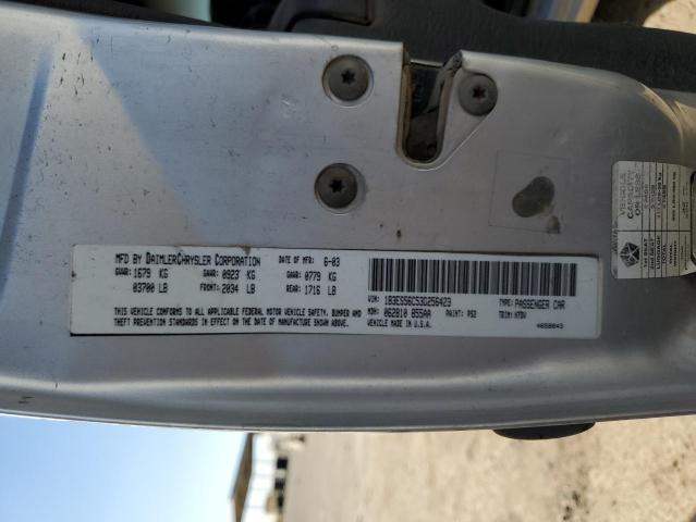 1B3ES56C53D256423 - 2003 DODGE NEON SXT  photo 10