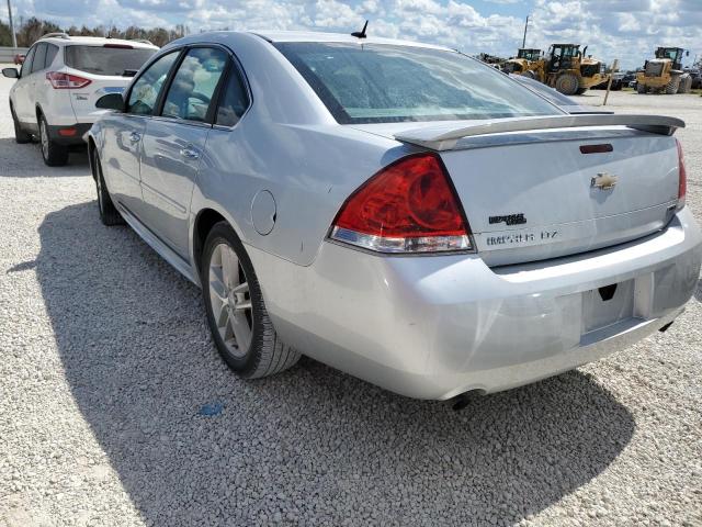 2G1WC5E3XE1143866 - 2014 CHEVROLET IMPALA LIM SILVER photo 3