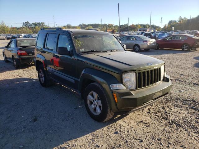 1J8GN28K89W525828 - 2009 JEEP LIBERTY SP GREEN photo 1