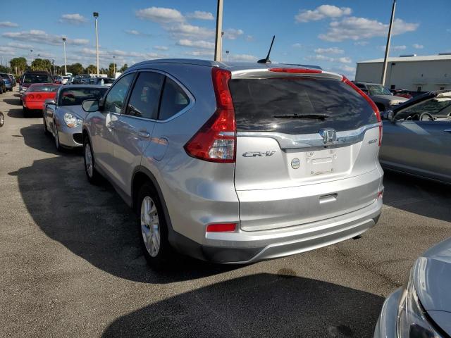 5J6RM4H71FL028976 - 2015 HONDA CR-V EXL SILVER photo 3