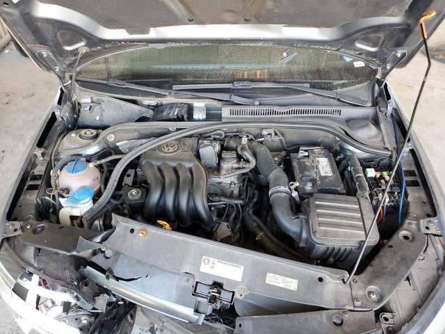 3VW2K7AJ6DM274015 - 2013 VOLKSWAGEN JETTA BASE GRAY photo 7