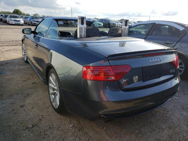 WAUD2AFH2HN003864 - 2017 AUDI A5 SPORT GRAY photo 3