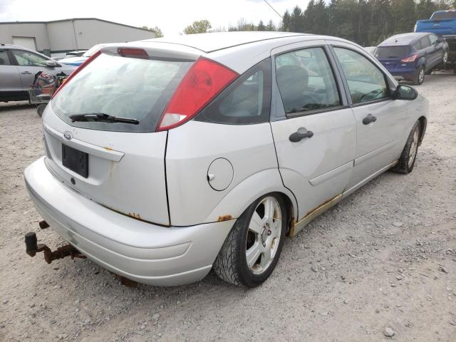 1FAFP37N07W311854 - 2007 FORD FOCUS ZX5 GRAY photo 4
