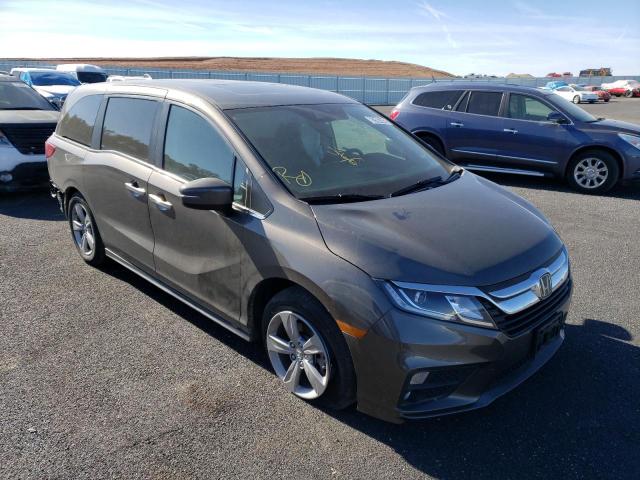 5FNRL6H75LB026800 - 2020 HONDA ODYSSEY EX GRAY photo 1