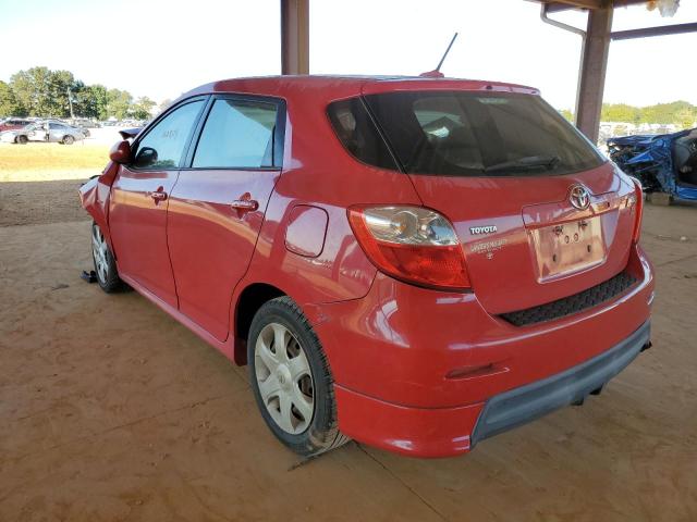2T1KE40E39C003247 - 2009 TOYOTA MATRIX RED photo 3