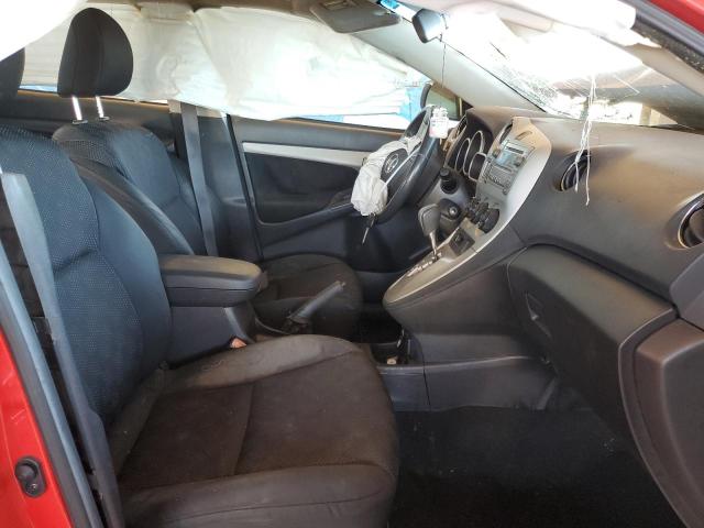 2T1KE40E39C003247 - 2009 TOYOTA MATRIX RED photo 5