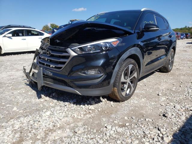 KM8J3CA21GU161307 - 2016 HYUNDAI TUCSON BLACK photo 2