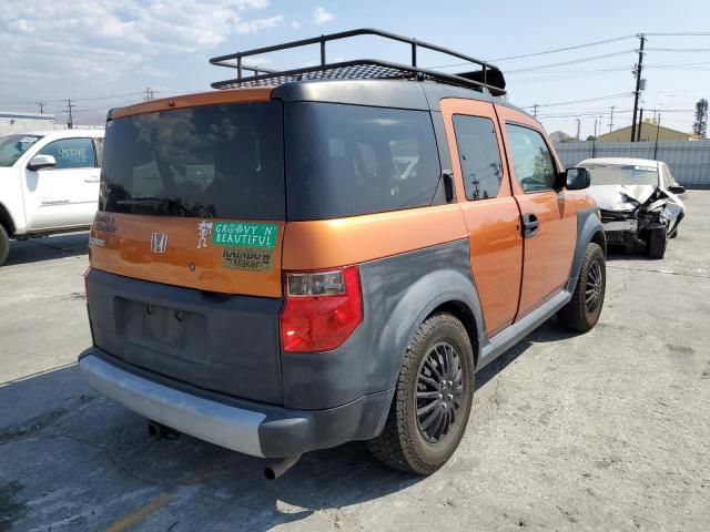 5J6YH183X8L012273 - 2008 HONDA ELEMENT LX ORANGE photo 4