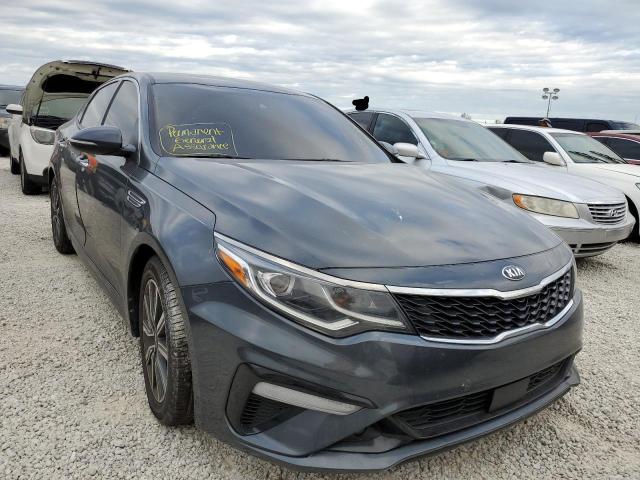 5XXGU4L10LG394987 - 2020 KIA OPTIMA EX BLACK photo 1