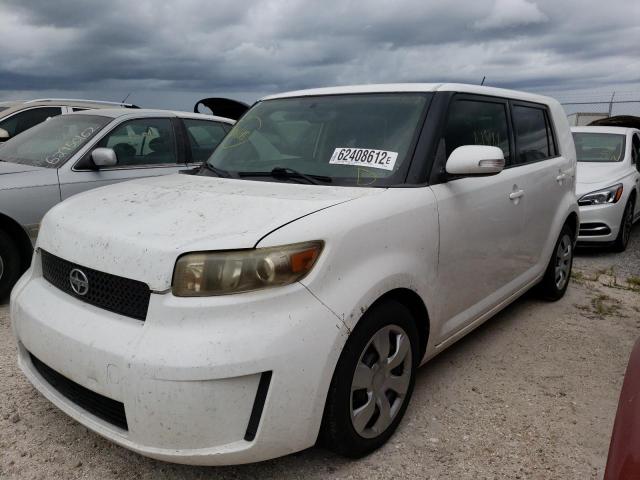 JTLKE50E281004788 - 2008 TOYOTA SCION XB WHITE photo 2