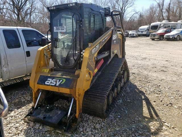 SVRT075EMDH04216 - 2021 ASV TRACK LOAD YELLOW photo 2