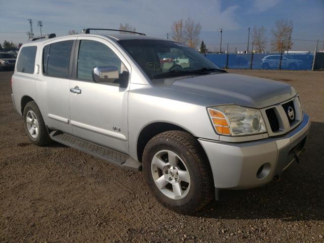 5N1AA08B96N722940 - 2006 NISSAN ARMADA SE SILVER photo 1