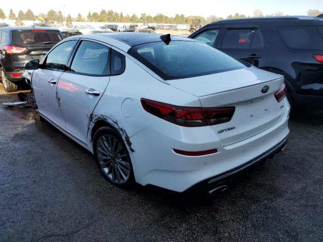 5XXGV4L27KG322804 - 2019 KIA OPTIMA SXL WHITE photo 3