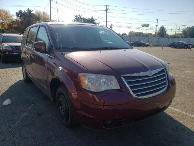 2A8HR54PX8R821517 - 2008 CHRYSLER TOWN & COU 栗色 照片 1