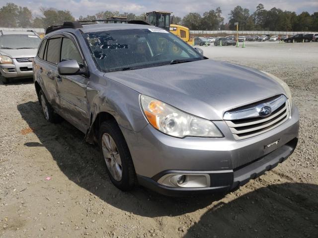 4S4BRCGC9B3382526 - 2011 SUBARU OUTBACK GRAY photo 1