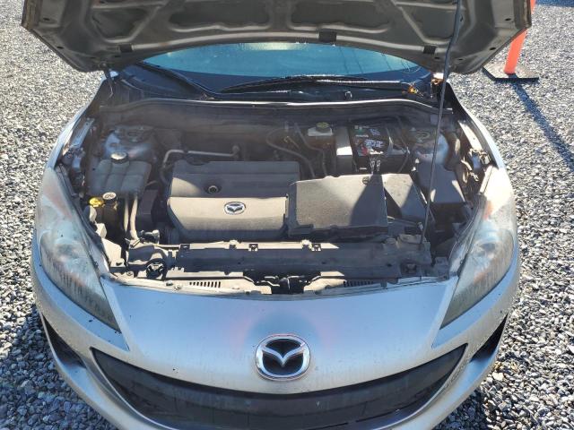 JM1BL1UF5C1682957 - 2012 MAZDA 3 I SILVER photo 7