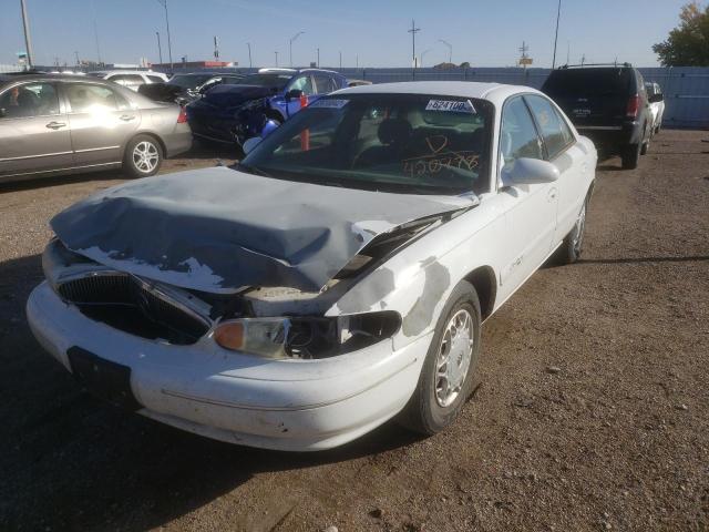 2G4WY52M5V1420778 - 1997 BUICK CENTUR LIM WHITE photo 2