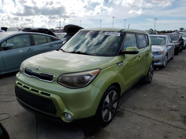 KNDJX3A55E7710957 - 2014 KIA SOUL ! GREEN photo 2