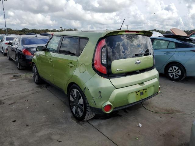 KNDJX3A55E7710957 - 2014 KIA SOUL ! GREEN photo 3