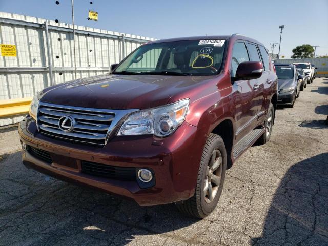 JTJJM7FX6D5055936 - 2013 LEXUS GX 460 PRE BURGUNDY photo 9