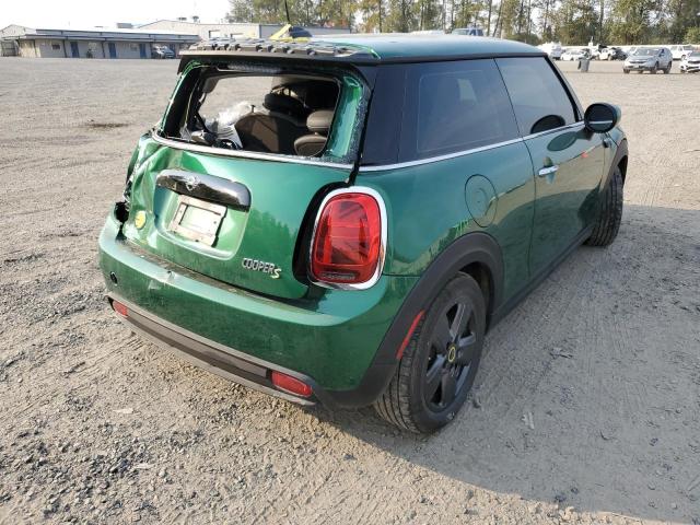 WMW13DJ02N2R36647 - 2022 MINI COOPER SE GREEN photo 4