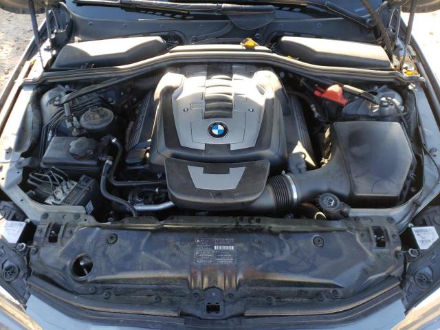 WBANW53579CT55345 - 2009 BMW 550 I GRAY photo 7