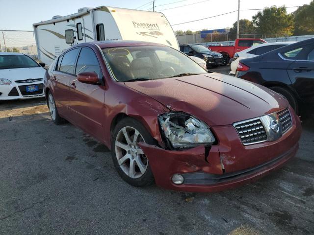 1N4BA41E76C843438 - 2006 NISSAN MAXIMA MAROON photo 1