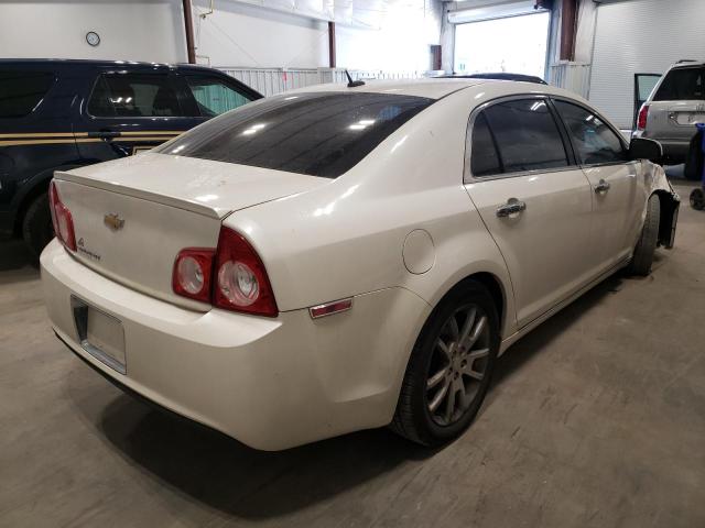 1G1ZE5EB0AF214817 - 2010 CHEVROLET MALIBU LTZ კრემისფერი ფოტო 4