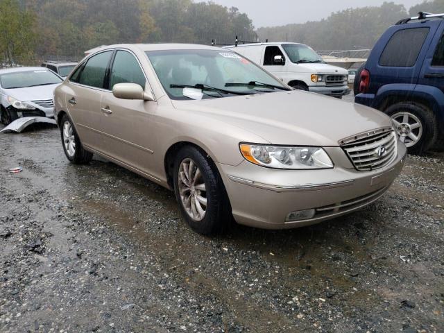 KMHFC46F87A157313 - 2007 HYUNDAI AZERA SE GOLD photo 1