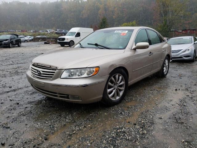 KMHFC46F87A157313 - 2007 HYUNDAI AZERA SE GOLD photo 2