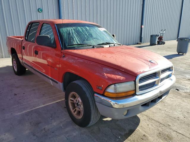 1B7GL2AN0YS662768 - 2000 DODGE DAKOTA QUA TWO TONE photo 1