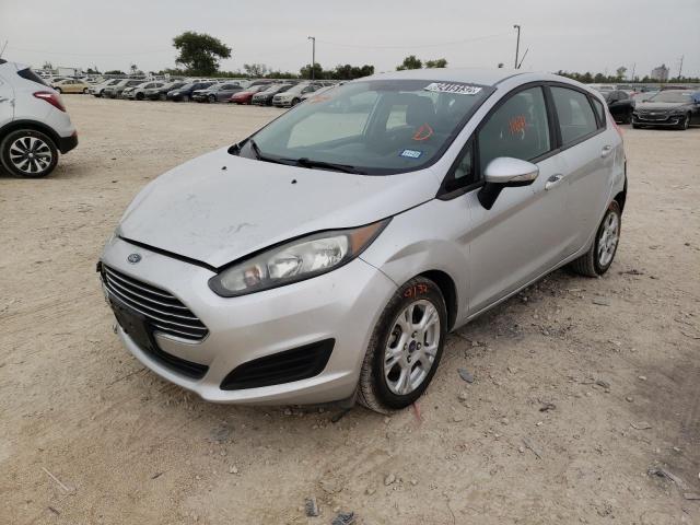 3FADP4EJ9GM183367 - 2016 FORD FIESTA SE SILVER photo 2