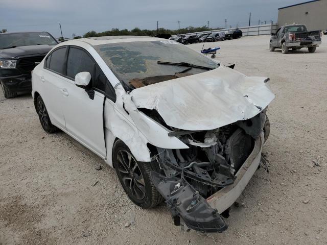 19XFB2F94DE001137 - 2013 HONDA CIVIC EXL 白色 照片 1