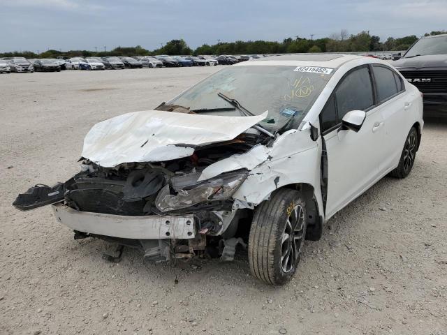 19XFB2F94DE001137 - 2013 HONDA CIVIC EXL 白色 照片 2