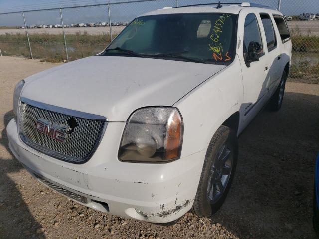 1GKUKMEF8AR173301 - 2010 GMC YUKON XL D WHITE photo 2