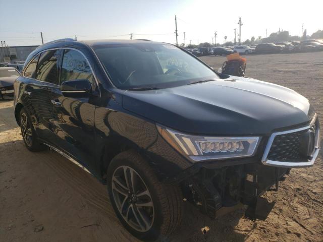 5FRYD3H85HB005936 - 2017 ACURA MDX ADVANC BLACK photo 1