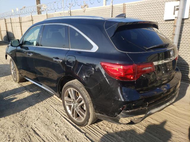 5FRYD3H85HB005936 - 2017 ACURA MDX ADVANC BLACK photo 3