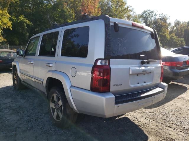 1J8HG48K06C293765 - 2006 JEEP COMMANDER ვერცხლისფერი ფოტო 3