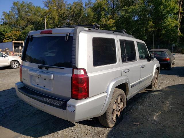 1J8HG48K06C293765 - 2006 JEEP COMMANDER ვერცხლისფერი ფოტო 4
