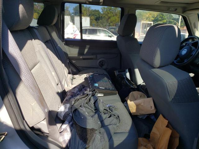 1J8HG48K06C293765 - 2006 JEEP COMMANDER ვერცხლისფერი ფოტო 6