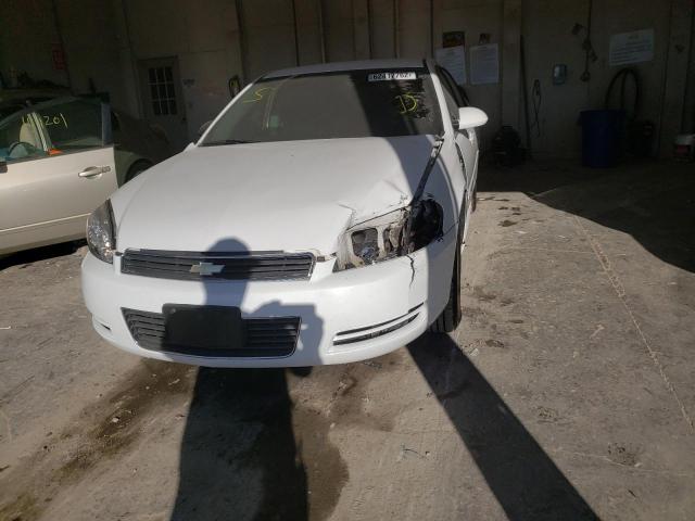 2G1WD5EM7B1100006 - 2011 CHEVROLET IMPALA WHITE photo 9