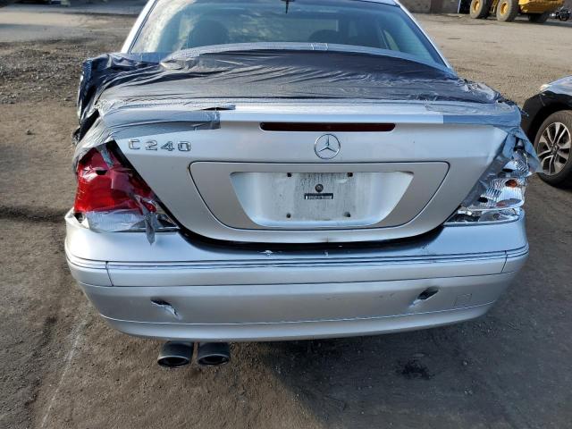 WDBRF61J22F270720 - 2002 MERCEDES-BENZ C 240 SILVER photo 9