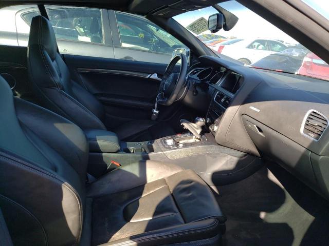 WAUVGAFHXFN005235 - 2015 AUDI S5 PRESTIG WHITE photo 5