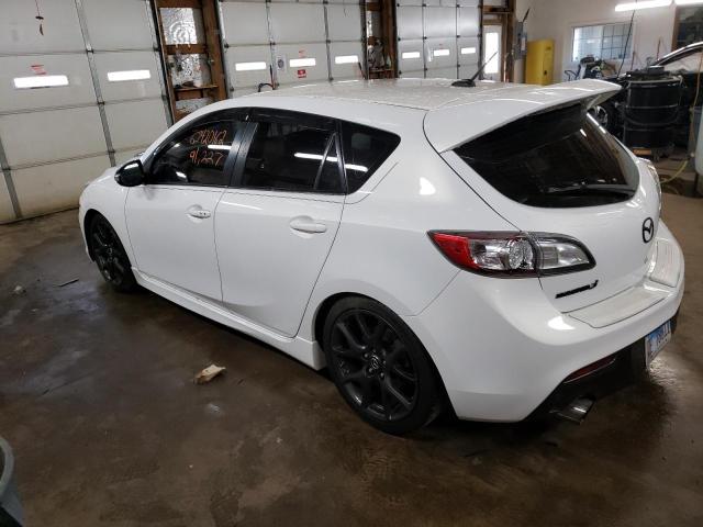 JM1BL1L31D1778478 - 2013 MAZDA SPEED 3 WHITE photo 3
